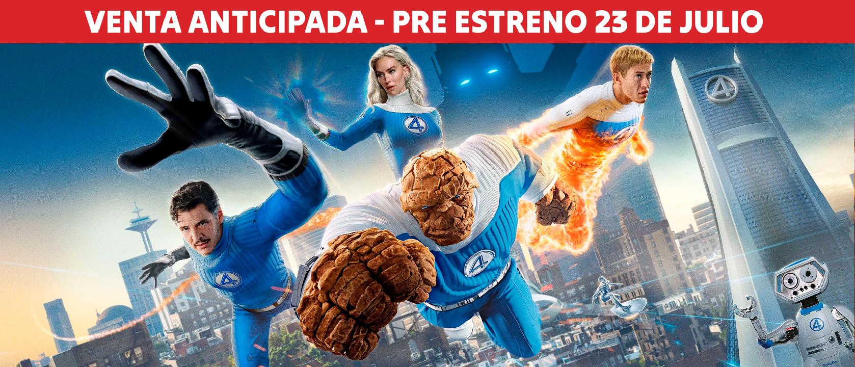 LOS 4 FANTÁSTICOS: PRIMEROS PASOS